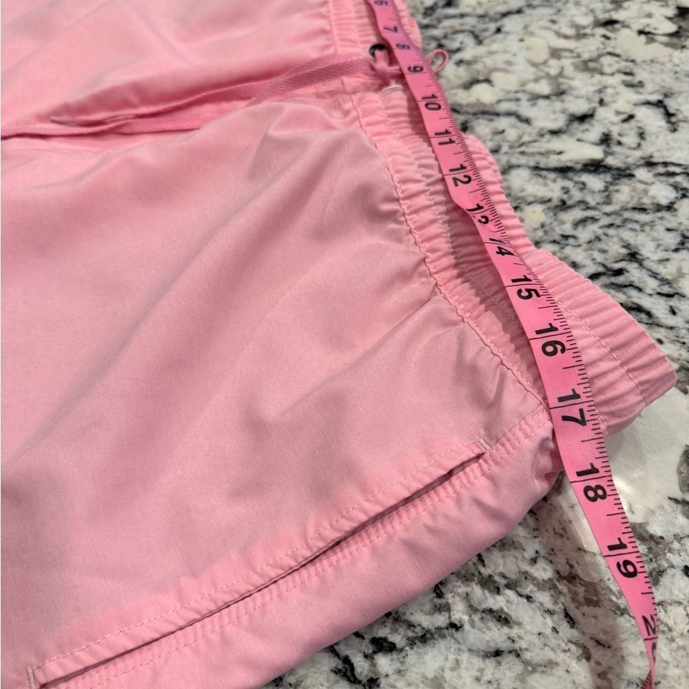 Hurley Pink Swim Trunks XL | Elastic Waist Board Shorts - Picture 3 of 7